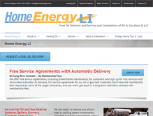 Tablet Screenshot of homeenergyli.com